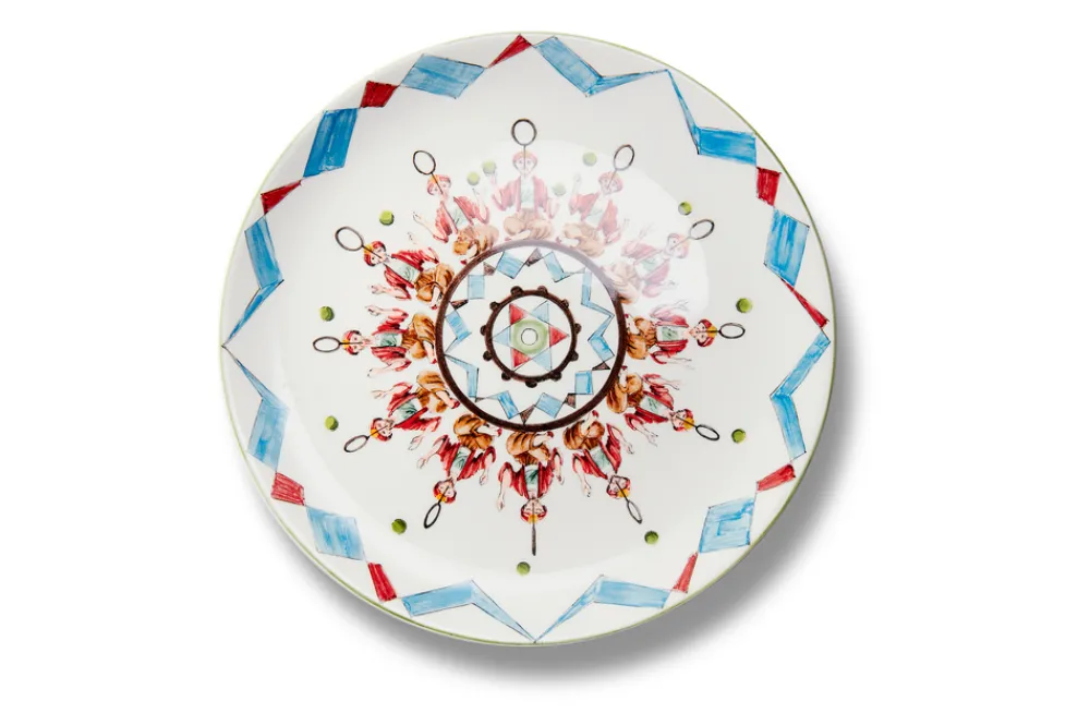 Laboratorio Paravicini Dinnerware|Playplates Jugglers Dinner & Dessert Plate