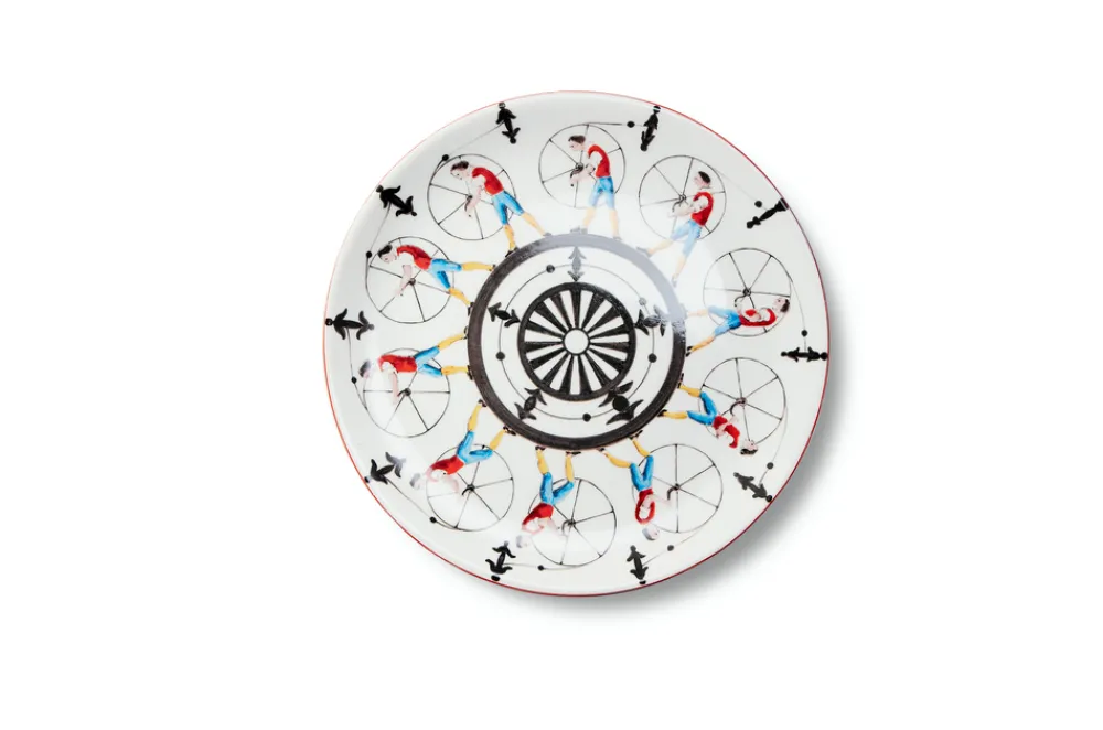 Laboratorio Paravicini Dinnerware|Playplates Wheel Dessert Plate