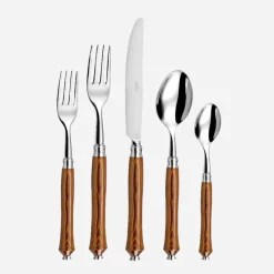 CAPDECO Flatware|Pluton Place Setting, Set of 5