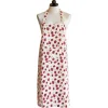 Couleur Nature Place Settings & Linens|Poppies Apron in Red & Green
