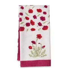 Couleur Nature Place Settings & Linens|Poppies Tea Towels, Set of 3