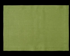 Henry Handwork Place Settings & Linens|Prism Lime Placemat in Linen