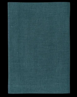 Henry Handwork Place Settings & Linens|Prism Peacock Placemat in Linen