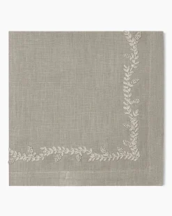 Henry Handwork Place Settings & Linens|Prism Vine Linen Dinner Napkin