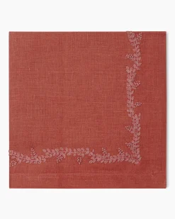 Henry Handwork Place Settings & Linens|Prism Vine Linen Dinner Napkin
