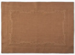 Henry Handwork Place Settings & Linens|Prism Vine Linen Placemat in 13 Colors