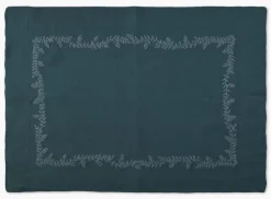 Henry Handwork Place Settings & Linens|Prism Vine Linen Placemat in 13 Colors