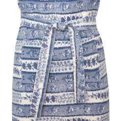 Couleur Nature Place Settings & Linens|Provence Avignon Apron in Blue & Marine