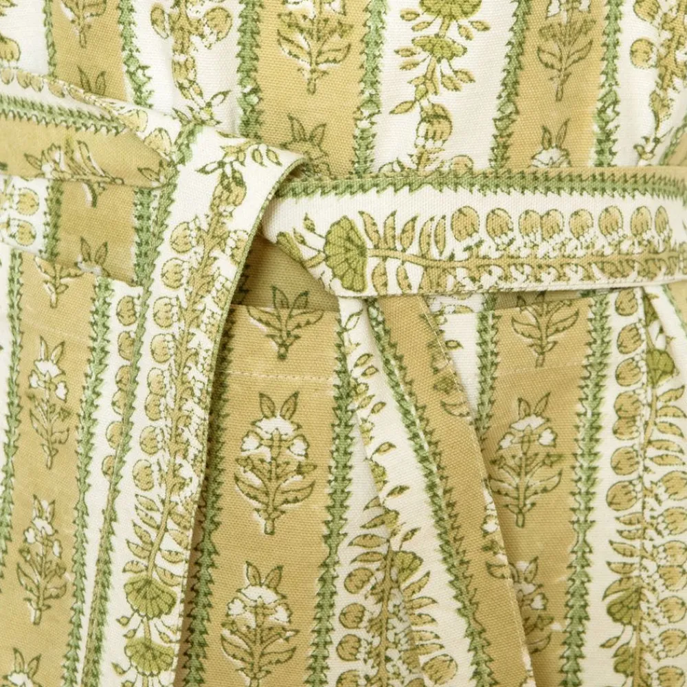 Couleur Nature Place Settings & Linens|Provence Avignon Apron in Pistache