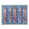 Couleur Nature Place Settings & Linens|Provence Avignon Mats in Red & Blue, Set of 6