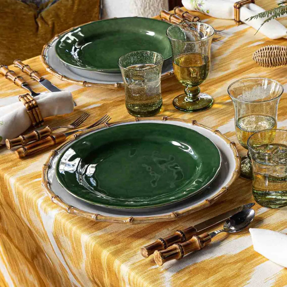 Juliska Glassware|Provence Goblet in Basil