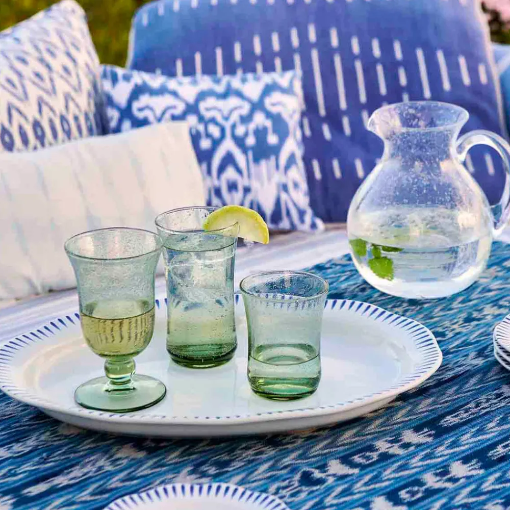 Juliska Glassware|Provence Goblet in Basil