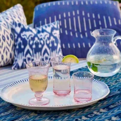 Juliska Glassware|Provence Goblet in Blush