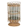 Juliska Wicker|Candles|Provence Rattan Whitewash Large Hurricane