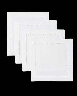 Henry Handwork Place Settings & Linens|Pure Cotton Cocktail Napkin Set