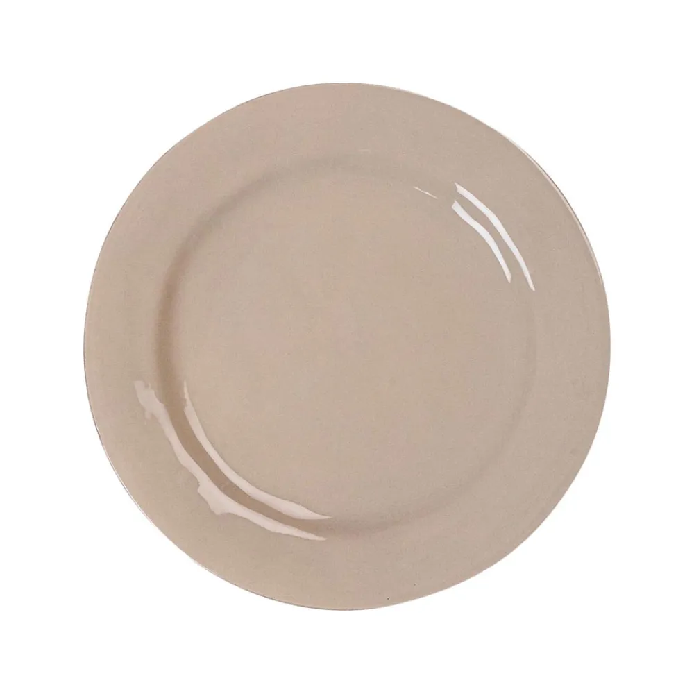 Juliska Dinnerware|Puro Dinner Plate in Taupe