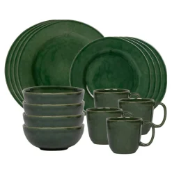 Juliska Dinnerware|Puro 16-Piece Place Setting in Basil
