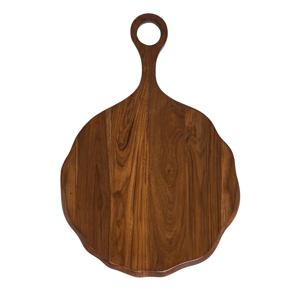 Juliska Dinnerware|Puro Round Serving Board in Teak