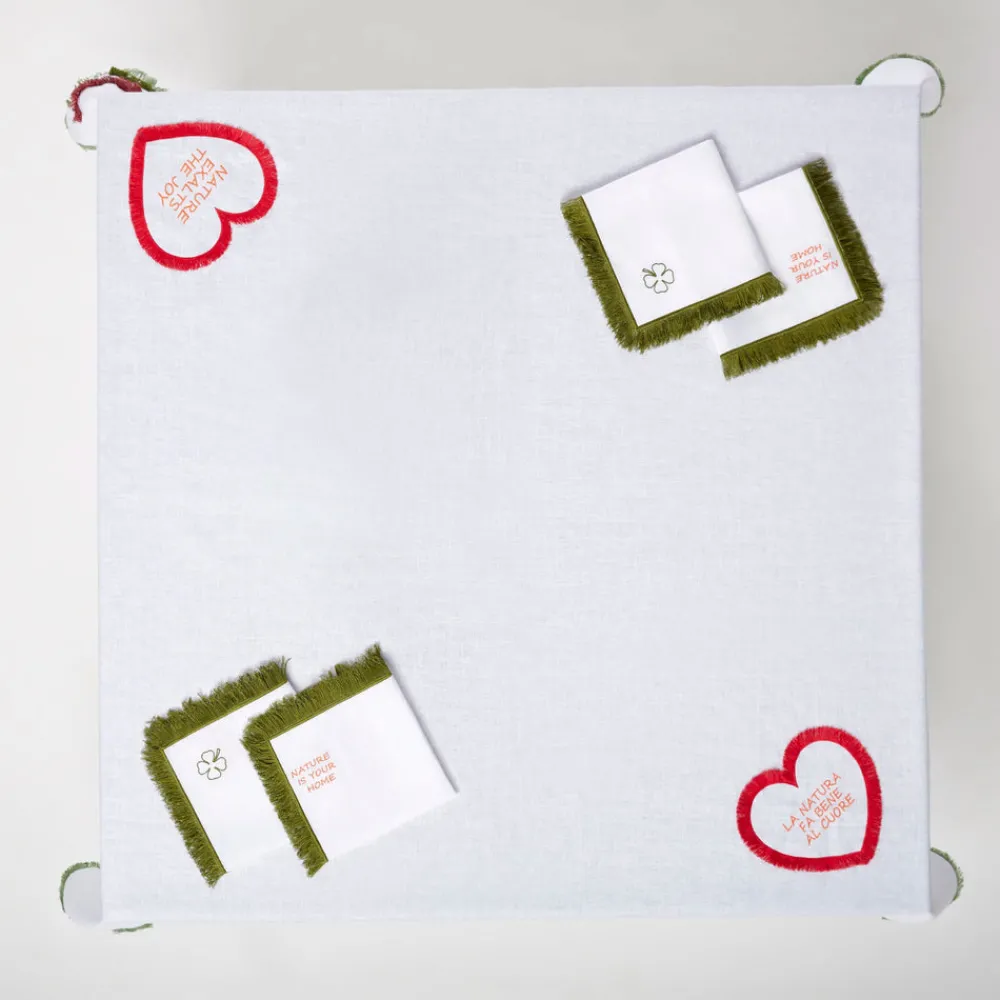 Cibelle Place Settings & Linens|Quadrifoglio Napkin