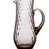 Caskata Glassware|Quinn Mocha Pitcher