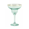 VIETRI Glassware|Rainbow Margarita Glass