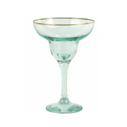 VIETRI Glassware|Rainbow Margarita Glass