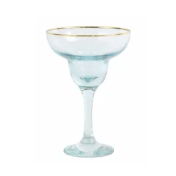 VIETRI Glassware|Rainbow Margarita Glass