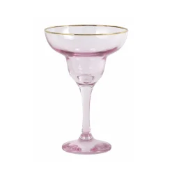 VIETRI Glassware|Rainbow Margarita Glass