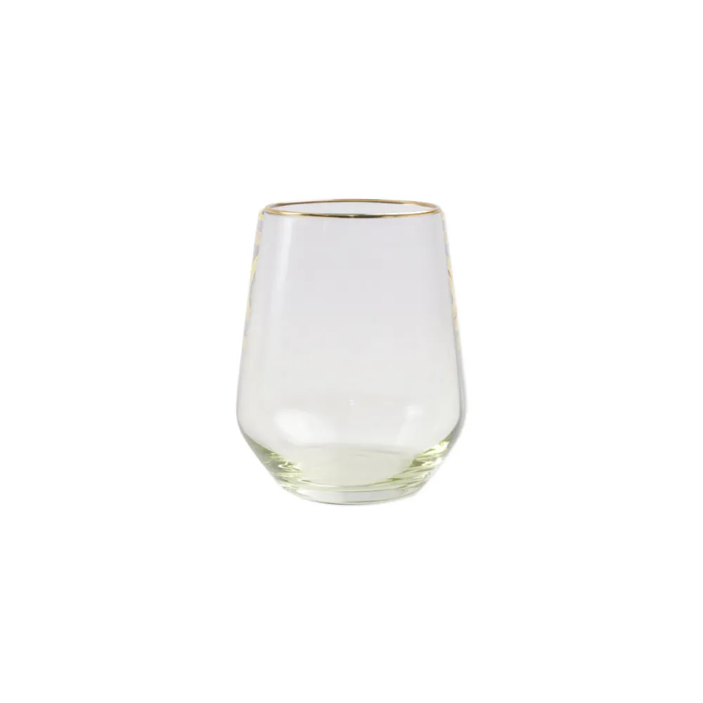 VIETRI Glassware|Rainbow Stemless Wine Glass