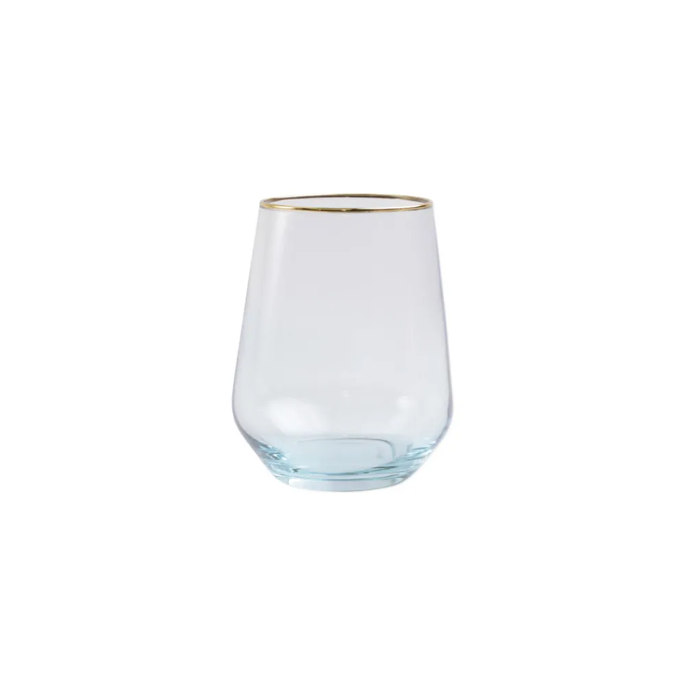 VIETRI Glassware|Rainbow Stemless Wine Glass