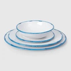 Z.d.G. Dinnerware|Ramatuelle Bamboo Bowl in Blue