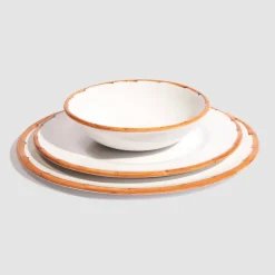 Z.d.G. Dinnerware|Ramatuelle Bamboo Dinner Plate, Natural