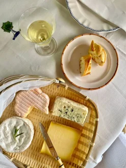 Z.d.G. Dinnerware|Ramatuelle Bamboo Salad/Starter Plate, Natural