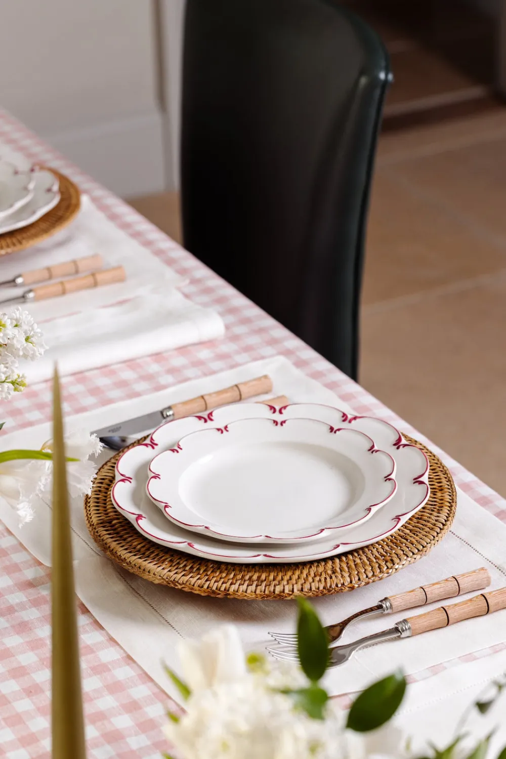 Rebecca Udall Wicker|Dinnerware|Rattan Charger Plate