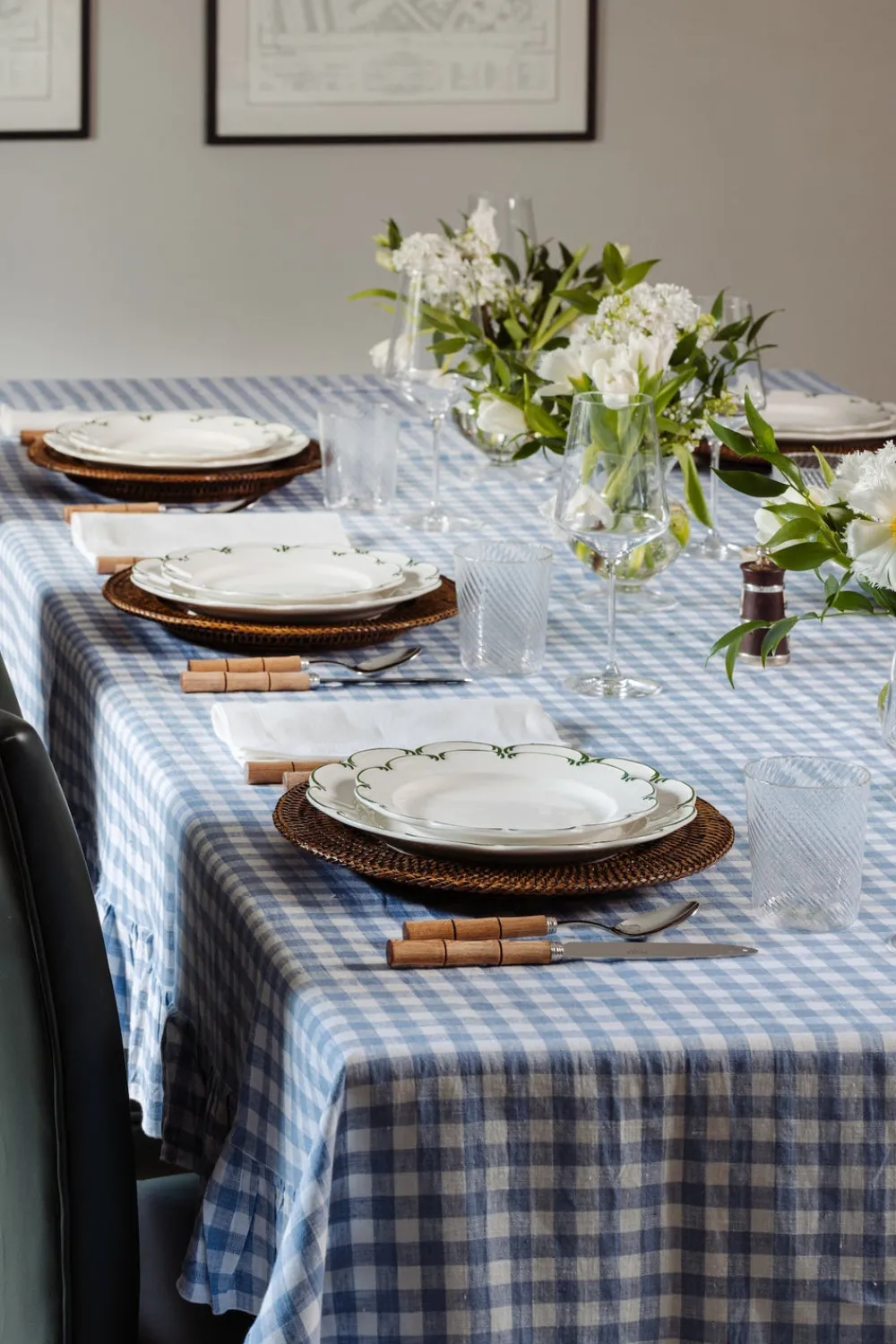 Rebecca Udall Wicker|Dinnerware|Rattan Charger Plate