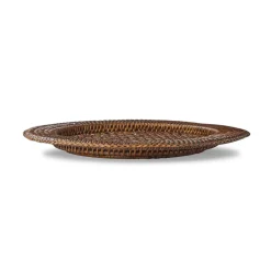 Rebecca Udall Wicker|Dinnerware|Rattan Charger Plate