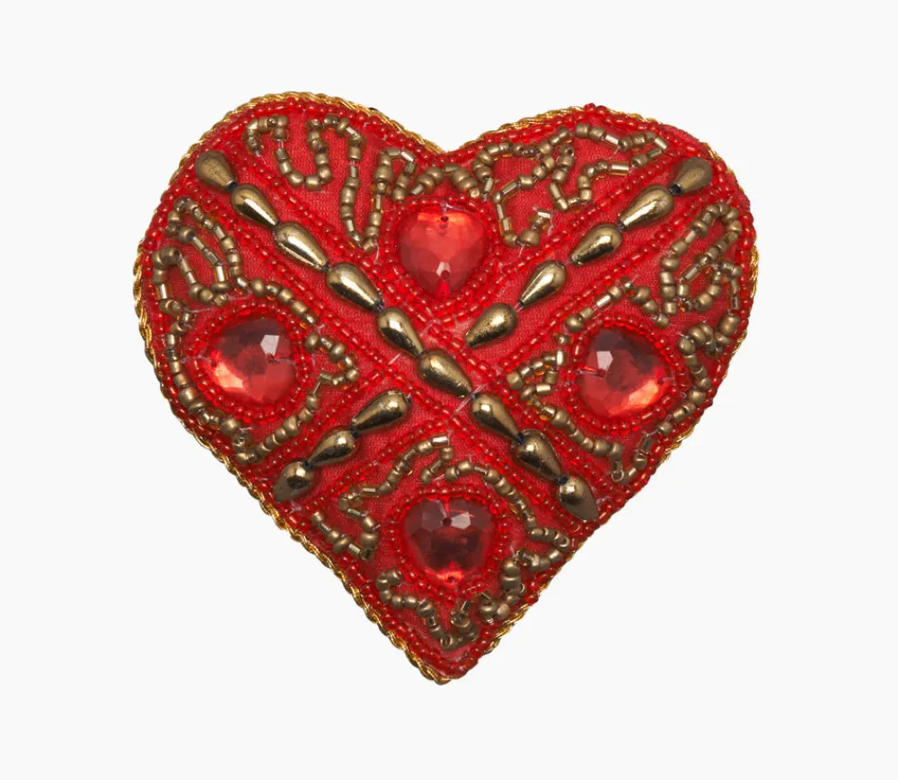 Henry Handwork Place Settings & Linens|Red Heart Ornament