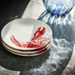 Caskata Dinnerware|Red Lobster Canape Plates