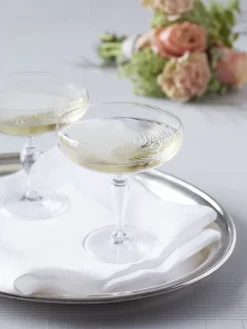 Holmegaard Glassware|Regina Champagne Glass in Clear