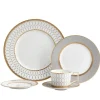 Wedgwood Dinnerware|Renaissance Grey 5 Piece Place Setting