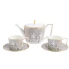 Wedgwood Dinnerware|Renassiance Teapot Tcup Scr in Grey, Set of 2