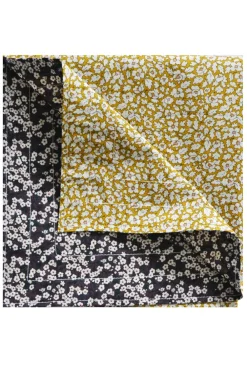 Coco & Wolf Place Settings & Linens|Reversible Stitch Napkin Set Made With Liberty Fabric in Feather Meadow & Mitsi Valeria