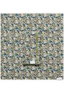 Coco & Wolf Place Settings & Linens|Reversible Stitch Napkin Set Made With Liberty Fabric in Libby & Capel Pistachio