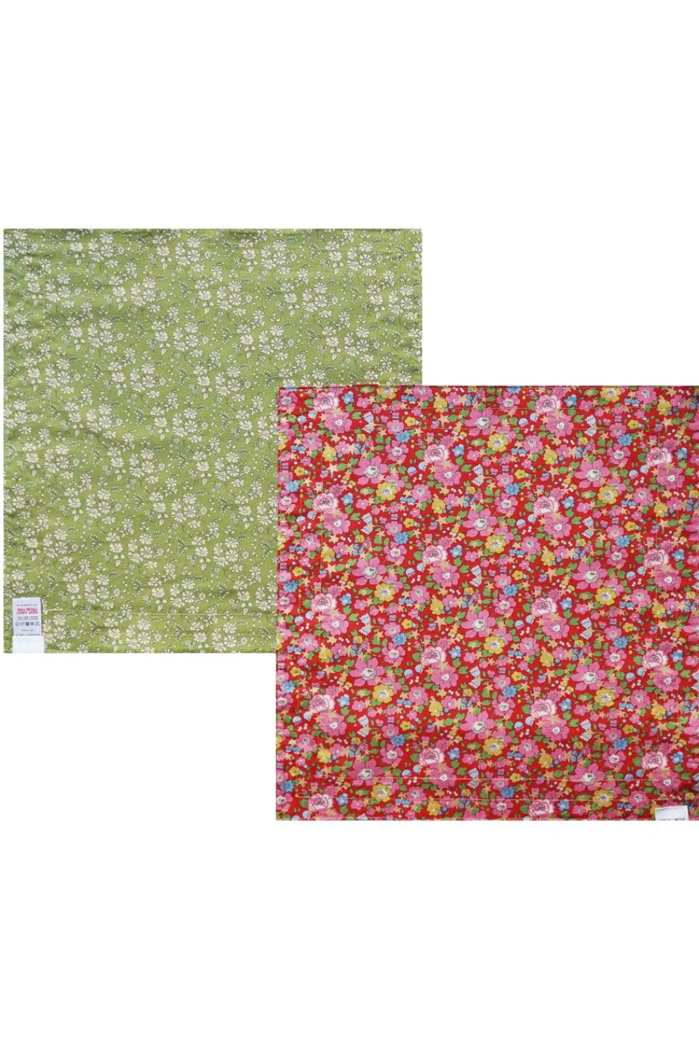 Coco & Wolf Place Settings & Linens|Reversible Stitch Napkin Set Made With Liberty Fabric in Betsy Star & Capel