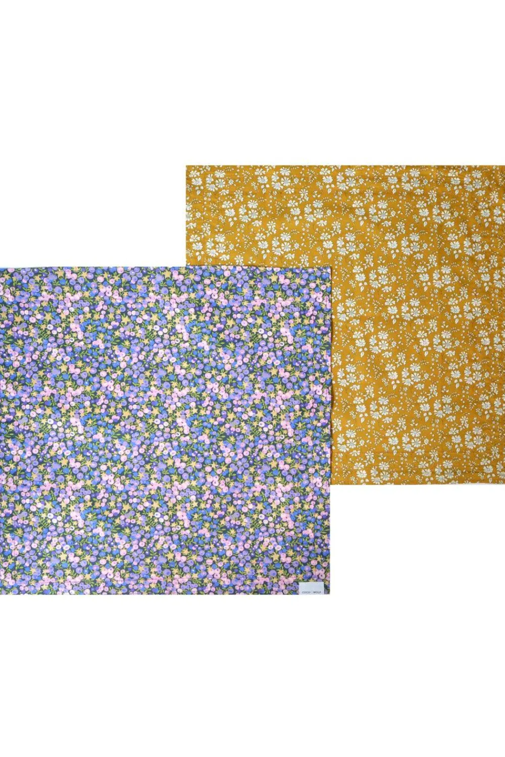 Coco & Wolf Place Settings & Linens|Reversible Stitch Napkin Set Made With Liberty Fabric in Wiltshire Star & Capel