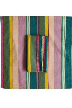 Coco & Wolf Place Settings & Linens|Reversible Stitch Napkin Set Made With Liberty Fabric in in Archive Swatch & Michelle