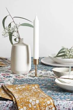 Coco & Wolf Place Settings & Linens|Reversible Stitch Napkin Set Made With Liberty Fabric in Strawberry Thief & Capel