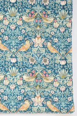 Coco & Wolf Place Settings & Linens|Reversible Stitch Placemat Made With Liberty Fabric in Strawberry Thief & Eva Belle