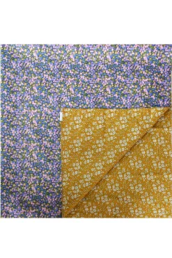Coco & Wolf Place Settings & Linens|Reversible Tablecloth Made With Liberty Fabric in Wiltshire Star & Capel