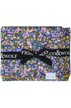Coco & Wolf Place Settings & Linens|Reversible Tablecloth Made With Liberty Fabric in Wiltshire Star & Capel